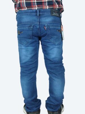 Men’s Slim Fit Stretchable Blue Denim Jeans – Comfortable Everyday Wear