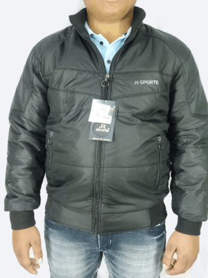 Black Quilted Puffer Jacket – Men’s Lightweight Winter Jacket