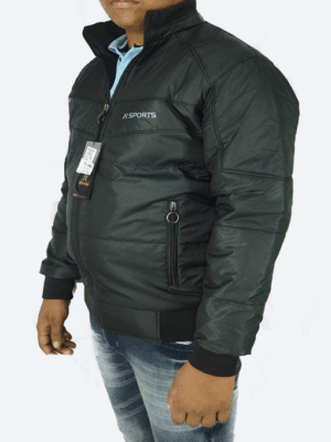 Black Quilted Puffer Jacket – Men’s Lightweight Winter Jacket