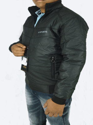 Black Quilted Puffer Jacket – Men’s Lightweight Winter Jacket