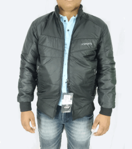 Black Quilted Puffer Jacket – Men’s Lightweight Winter Jacket