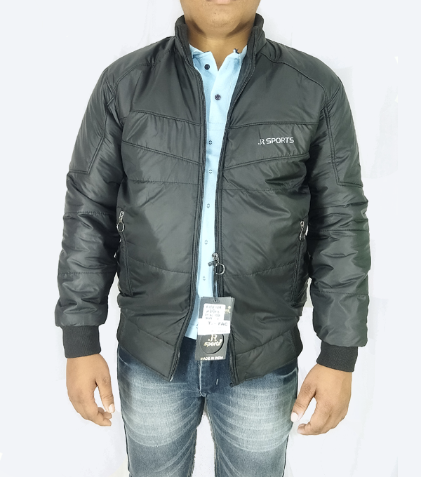 Black Quilted Puffer Jacket – Men’s Lightweight Winter Jacket