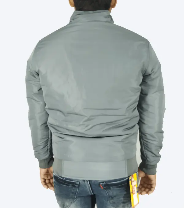 Steel Grey Winter Jacket – Lightweight, Windproof & Daily Wear Comfort - Image 5