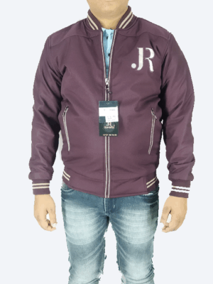 Wine Varsity Winter Jacket – Stylish, Warm & Lightweight Daily Wear
