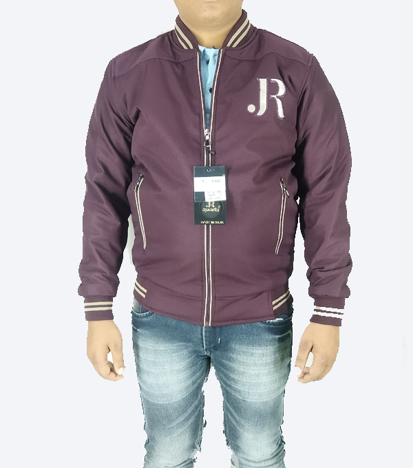 Wine Varsity Winter Jacket – Stylish, Warm & Lightweight Daily Wear