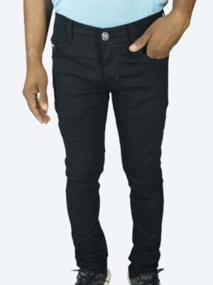 Men’s Slim Fit Black Denim Jeans – Stretchable, Stylish & Everyday Comfort