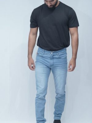 TARFAC Premium Light Blue Jeans – 11.5 oz Fabric, Heavy & Bata Wash, No Fading, YKK Zipper, Ultra-Soft Comfort