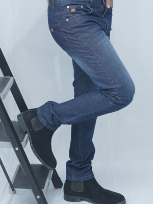 TARFAC Premium Dark Blue Jeans – 11.5 oz Fabric, Heavy & Bata Wash, No Color Fading, YKK Zipper, Ultra-Soft Comfort