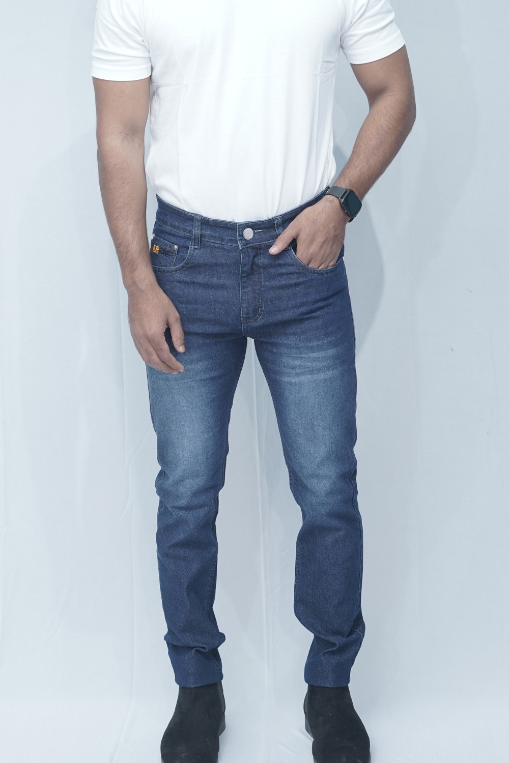 TARFAC Premium Dark Blue Jeans – 11.5 oz Fabric, Heavy & Bata Wash, No Color Fading, YKK Zipper, Ultra-Soft Comfort - Image 2