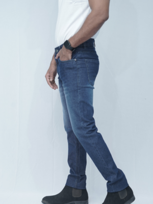 TARFAC Premium Dark Blue Jeans – 11.5 oz Fabric, Heavy & Bata Wash, No Color Fading, YKK Zipper, Ultra-Soft Comfort