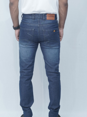 TARFAC Premium Dark Blue Jeans – 11.5 oz Fabric, Heavy & Bata Wash, No Color Fading, YKK Zipper, Ultra-Soft Comfort